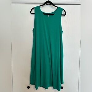 Zenana Outfitters Vibrant Green Dress